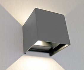 00013694 08585,16(4000K) Светильник Куб серый IP65 Led 6W