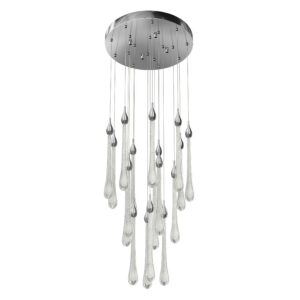 07860-18A,02 Люстра каскадная Асмер хром Led 54W