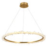 00019831 08454-80,36 Подвес ЛаураЛюкс латунь Led 49W