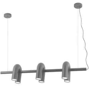 08465-3A,16 Подвес Канти серый Led 36W