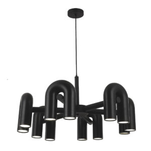 00021551 08465-6,19 Люстра Канти черный Led 72W