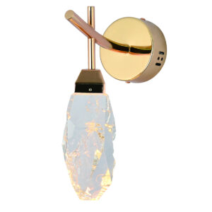 00021567 07862,33 Бра Джина золото Led 3W (3000K)