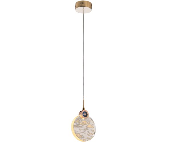 07857-1A,33 Подвес Викси золото Led 3W (3000K)