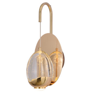 00021578 07866,33 Бра Берти золото Led 6W (3000K)