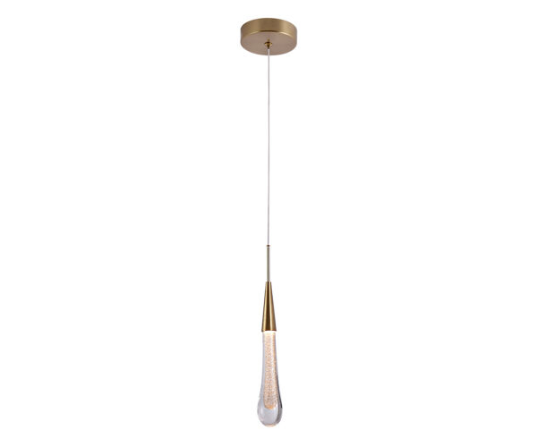 00022410 07861-1A,36 Подвес Гутта латунь Led 3W