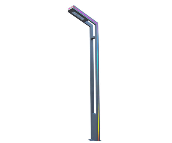 09201-F(220V),16(RGB) Светильник уличный Миле, подсветка RGB