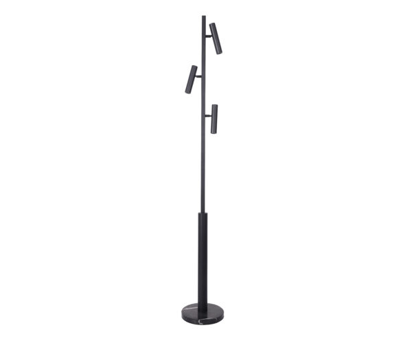 LPF21N 07613-F,19 Торшер Верония черный Led 9W
