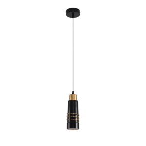 002dec8c55c0db99fe9ca05fe4977ed0 8361/1A MODERNI LN26 523 золото/черный металл/керамика Подвес E27 60W 220V LILO