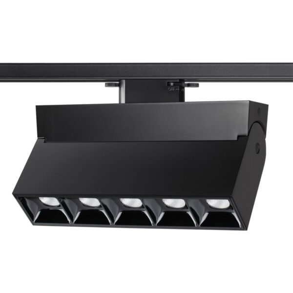 358324 PORT NT19 234 черный Светильник трековый однофазный трехжильный IP33 LED 4000К 25W 110-265V EOS