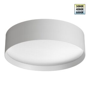 00bf24bd5ac764b0186fb4e280e45d12 359600 OVER NT25 000 белый Светильник накладной светодиодный с переключ. цв. температуры IP20 LED 36W 220-240V 3000К4000К6000К ORBIS