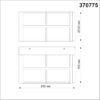 017ff517e193acfa1658674be5a42cd0 370775 STREET NT21 666 Светильник ландшафтный настенный IP54 E27 18W 220-240V ZEBRA