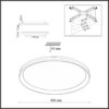 0236167d008f17525fccb4b7e15faa34 7749/80L MITRA LED SN 544 Светильник металл/PMMA/белый LED 80Вт 3000-6000К D495 IP20 пульт ДУ BETA