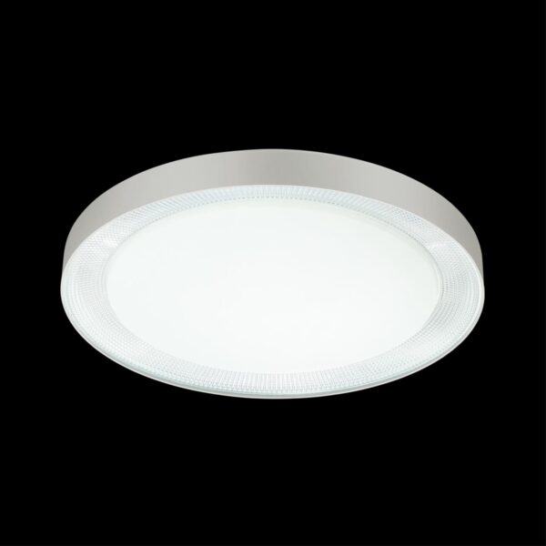 3031/DL TAN SN 000 Светильник пластик/белый/прозрачный LED 48Вт 3000-6500K D450 IP43 пульт ДУ/ LampSmart ASUNO