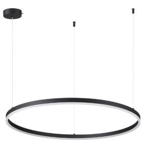 6530/67L LEDIO LN26 262 чёрный Светильник подвесной LED 67W  3000/4000/6000К 220V ECHO