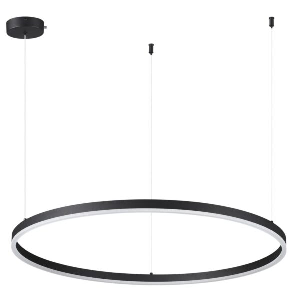 0758e1a5f2b43854afc9eee07356bf5c 6530/67L LEDIO LN26 262 чёрный Светильник подвесной LED 67W 3000/4000/6000К 220V ECHO
