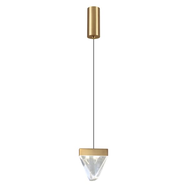 6678/5L L-VISION ODL24 000 Подвесной светильник латунь/металл/хрусталь IP20 LED 5W 320Лм 3500K RAY