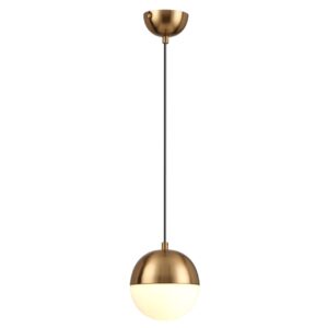 0898cb9eced9b47a57965c4f9b1c3099 4960/1 PENDANT ODL22 393 античн.бронза/металл/белый/стекло Подвес E27 1*40W PINGA