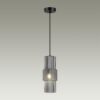 0a0258541a4c1a6368ecdb378fb69d97 5016/1 MODERN ODL23 405 черный/дымчатый металл/стекло Подвес E14 1*40W PIMPA