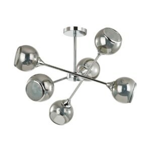 0db6c4cf03a9d592e791c83e3a53ec68 4530/6C COMFI LN21 000 хром, дымчатый Люстра потолочная E27 6*60W 220V SANDRA