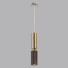 7062/1A MINIMA ODL25 217 Подвесной светильник темное дерево/металл IP20 GU10 LED 7W 220V CAUCHO