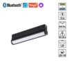 0eea2dbcfe7fd90ba690631d9e59d134 359951 PORT NT25 216 черный Трековый св-к диммир. со сменой цв.температуры, пульт ДУ/Tuya Smart Life IP20 LED 10W 3000-6000K 90-240V VECTOR