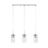 8102/3A COMFI LN26 408 хром/прозрачный металл/металл Подвес Е14 3*40W 220V ISHA