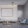 109d762dd72796067c5a480dcd4089e0 5283/99CL LEDIO LN26 270 золотой, коричневый Люстра потолочная LED 156W 3000-6000K с пультом ДУ 220V URSULA