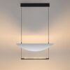 7015/20L HIGHTECH ODL25 297 белый ice crackметалл/акрил Подвесной светильник поворотный 360° IP20 LED 1*20W GLIDER