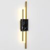 139ba65b2d1ace821246a2864883eb39 4361/10WL MIDCENT ODL23 175 черный мрамор/золотистый металл Настенный св-к IP20 LED 10W 3000K 625Лм MARMI