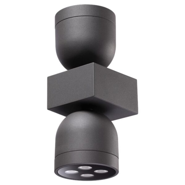 13aa45dba0402faaebbd71dd064620e9 358114 STREET NT19 366 темно-серый Ландшафтный настен.светильник IP65 LED 3000К 20W GALEATI