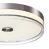 7727/76L MITRA LED SN 541 Светильник металл/акрил/никель/прозрачный LED 76Вт 4000K D400 IP20 ETERNA
