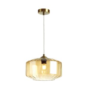 165bd4fff19f0ceb1d089960d8974626 4747/1 PENDANT ODL21 409 янтарный/бронзовый Подвес E27 60W BINGA