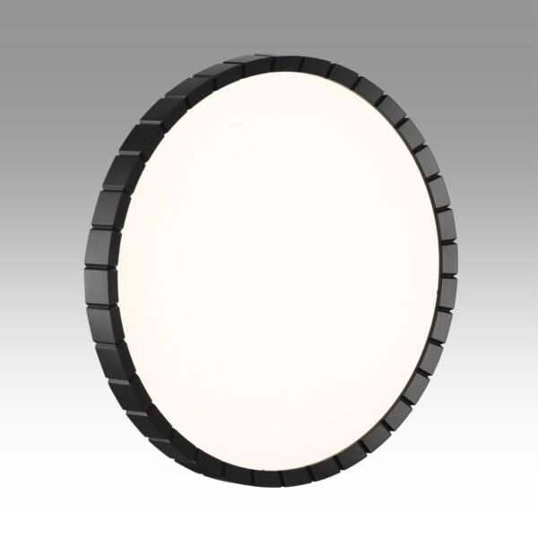 17453a455695c8a1d8840c1cf32130f0 7649/DLN PALE SN 142 Светильник пластик/белый/черный LED 48Вт 3000/4000/6000К D385 IP43 CCT ATABI BLACK