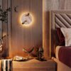 17fec00df1c64d535da6fe6ba98e0ebc 7033/10WL L-VISION ODL25 181 Настенный светильник светильник металл/камень/декор из латуни IP20 1*15W 3000K 220V SNAKE
