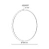 18d9ba084024cc036d9f35117dcdaf8c 7659/48L MITRA LED SN 551 Светильник пластик/белый LED 48Вт 3000/4000K D600 IP40 ALFA WHITE
