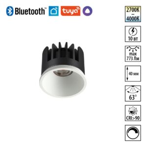359818 DIOD NT25 490 белый Модуль диммир. со сменой цв. температуры IP20 LED 10W 180-265V 2700-4000К MOD