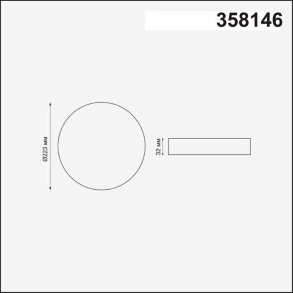 19a1ff4d0ebd085c6912badb8ae96869 358146 SPOT NT19 500 белый Встраиваемый светильник IP20 LED 4000K 24W 85 - 265V MON