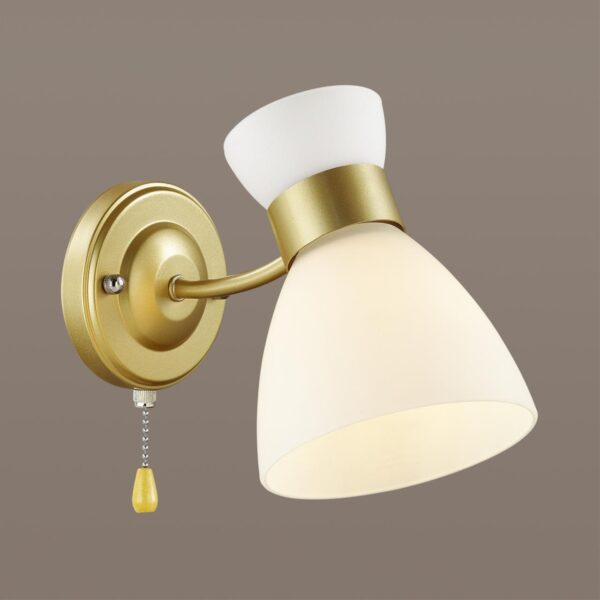 19cebb78657491aaeffee076a004aeb6 4535/1W COMFI LN26 113 матовое золото Бра E27 1*60W 220V WILMA