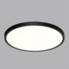 7660/40L MITRA LED SN 554 Светильник пластик/белый/черный LED 40Вт 3000/4000K D495 IP40 ALFA BLACK