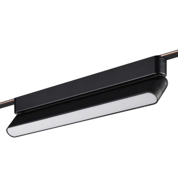 359467 SHINO NT24 101 черный Трековый смарт-светильник для низковольтного шинопровода с двумя режимами работы IP20 LED 18W 24V 3000-6000K EASY