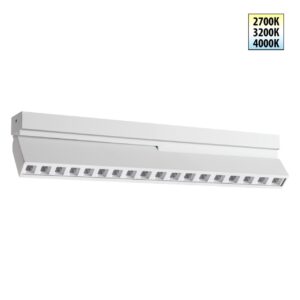 1d9537f9f673d0a10dbff2bdbd938b6f 359764 OVER NT25 396 белый Светильник накладной с перекл. цв. температуры IP20 LED 18W 180-265V 2700К/3200К/4000К EOS