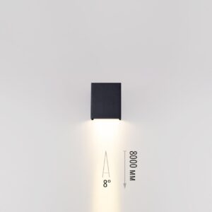 1e359de28a6ada066f1220eb3e4ae273 7188/5WL NATURE ODL26 Фасадный светильник черный/металл IP65 LED 1*5W 3000K 8° 85-265V ARROW