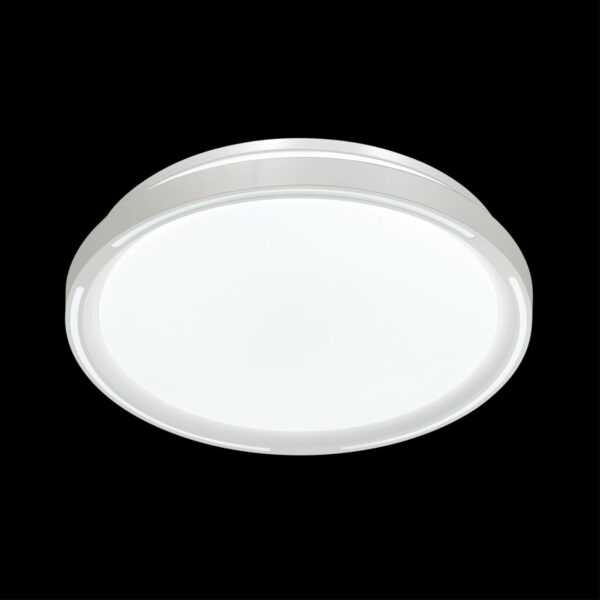 3028/EL COLOR SN 223 Светильник пластик/бел LED 72Вт 3000-6300K D490 IP43 пульт ДУ/RGB/LampSmart SLOT