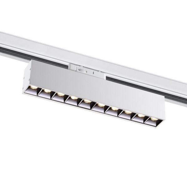 358862 PORT NT22 262 белый Светильник трехфазный трековый светодиодный IP20 LED 4000K 16W 220V ITER