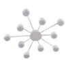 20b8ab3b860dcdb764372c8fe534b4d3 8343/10C COMFI LN26 252 белый, металл Люстра GX53 LED 10*7W 220V TORINA