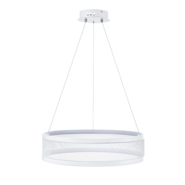 22cfe63de0efa08a2fa996a7cea3ab3b 8104/38L LEDIO LN26 260 белый, металл Люстра подвесная LED 38W 3000/4000/6000К 220V FELISITI