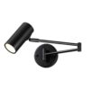 4376/1W HIGHTECH ODL23 455 черный Настенный светильник IP20 LED E14 9W RAZIO