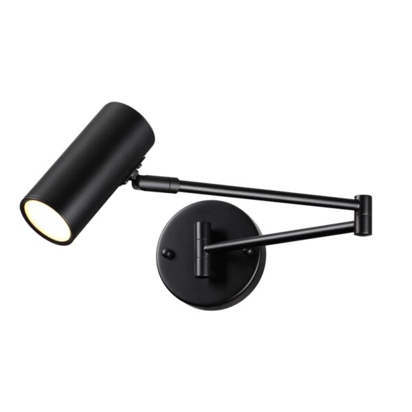 4376/1W HIGHTECH ODL23 455 черный Настенный светильник IP20 LED E14 9W RAZIO