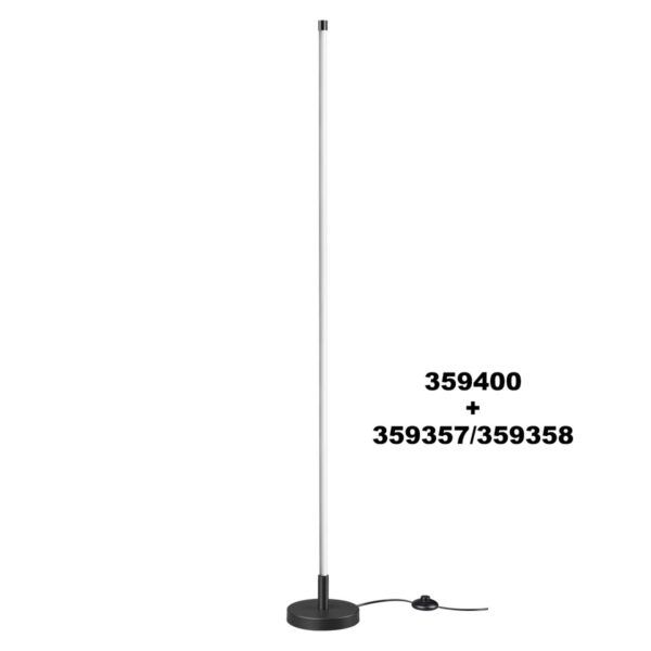 359357 KONST NT24 050 черный Светильник линейный светодиодный IP20 LED 20W 170-265V 3000K 1540Лм VITZ