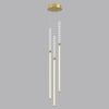 6639/33L HIGHTECH ODL24 225 металл/античная бронза/белые бусы из акрила Подвесной светильник IP 20 LED 33W 3500K 220V MONELLA